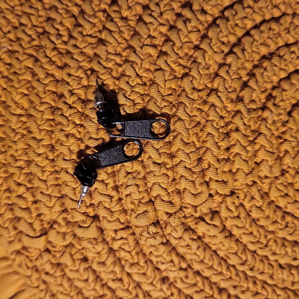 Zipper earings